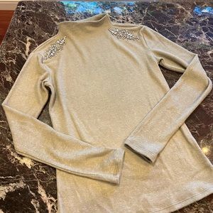 Express sweater with embellishment/size small